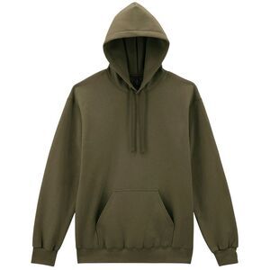 Gildan Unisex Adult Hammer Maxweight Hoodie / Olive Green